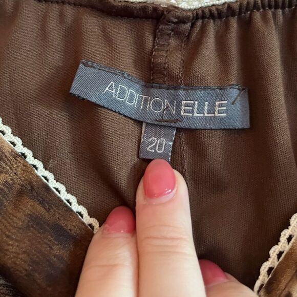 90s vintage maxi leopard print skirt chiffon - Picture 6 of 9